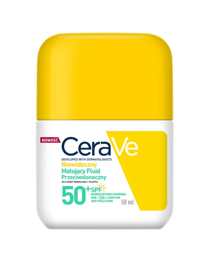 CeraVe Niewidoczny Matujący Fluid Przeciwsłoneczny SPF 50+