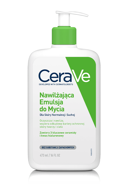 CeraVe Nawilżająca Emulsja do Mycia Dla Skóry Normalnej i Suchej