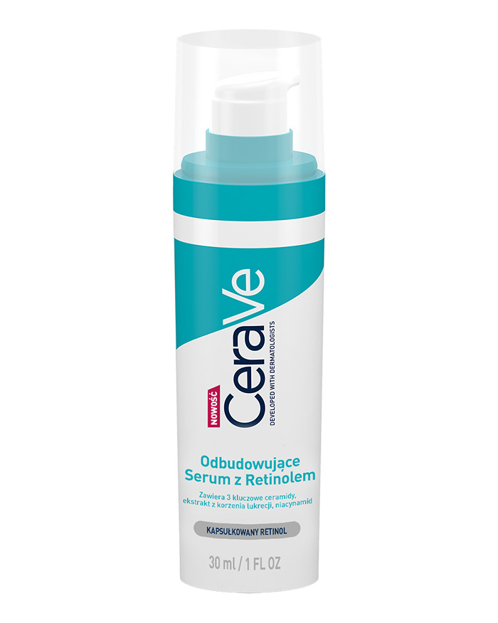 Skin streaming Serum z retinolem CeraVe do skóry tłustej i mieszanej